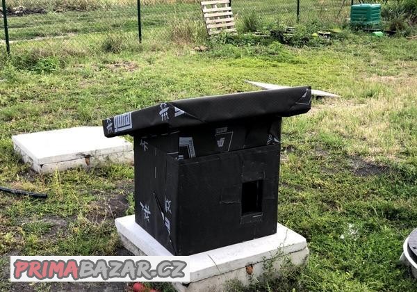 Bouda pro kočku k dodělání - zateplená