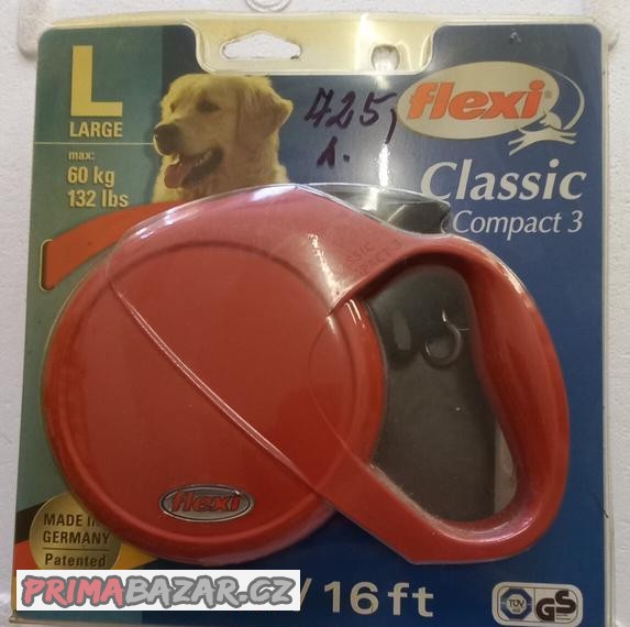 Flexi vodítko Classic Compact 3, L 5m/60kg