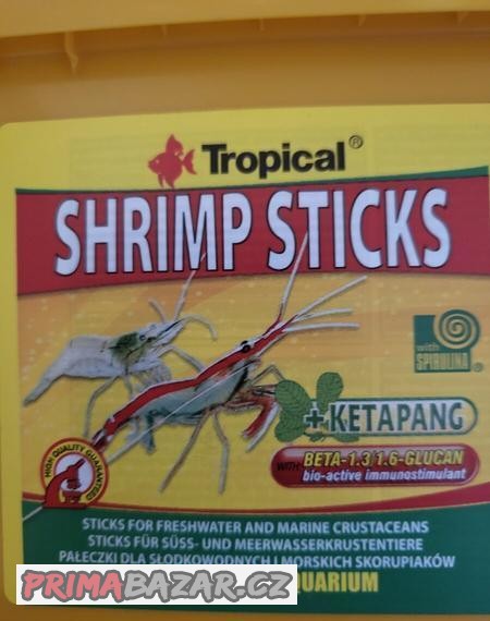 TROPICAL SHRIMPS STICKS KRMIVO KREVETKY