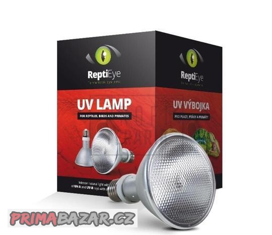 ReptiEye UV 50W PAR30 + Předřadník s kompletní kabeláží