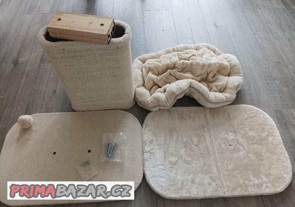 Odpočívadlo a škrabadlo pro kočky COSTWAY + dárky