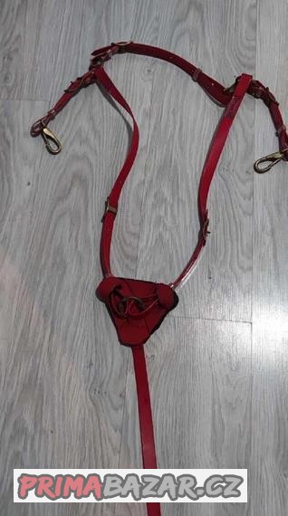Červený biothene set na koně