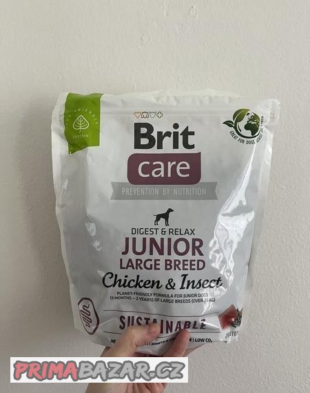 Nové granule pro psa Brit Care Junior large breed