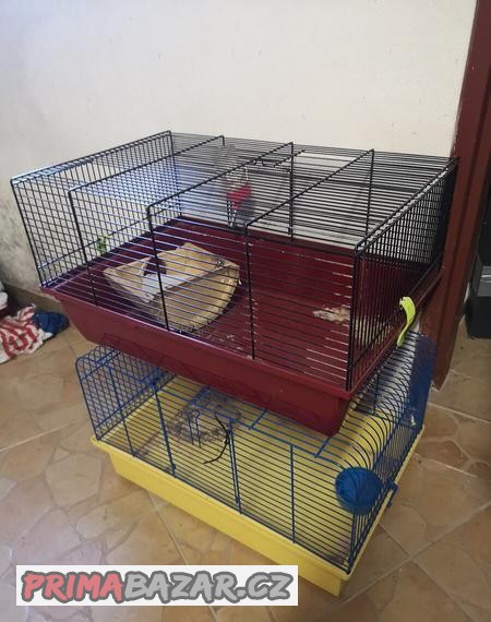Klec pro Křečka Morče Myš nebo Andulka / Ptáka