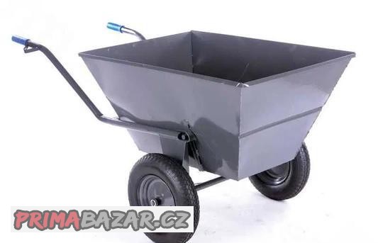 Vozík na krmení sklopný malovaný nosnost 300kg