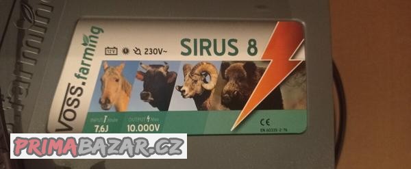 Sirus  elektrický ohradník , bateriový 12 V