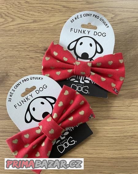 Motýlek na obojek Funky Dog