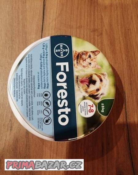 Obojek Foresto pro kočky a psi do 8 kg, 38 cm