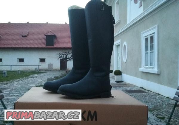 Zimní boty HKM Flex Country velikost 40 černé