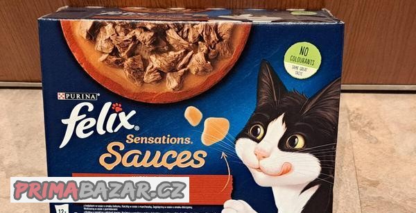 Felix Sensations Sauces hovězí, jehněčí, krůta, kachna