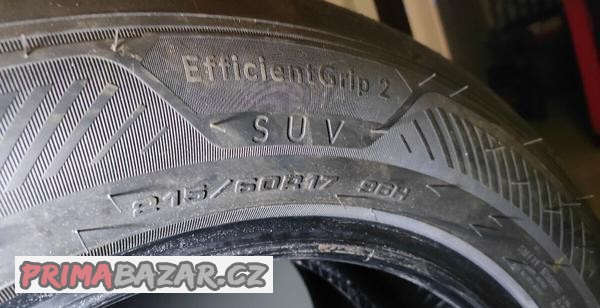 GOODYEAR 4 ks letní R17 215/60