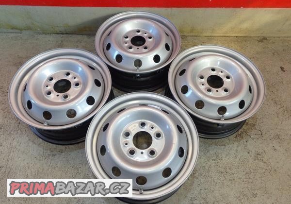 Fiat Ducato original ocelove disky s TPMS čidl.  R16  5x130