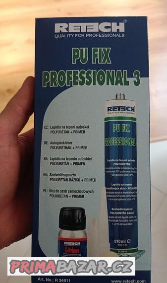 Lepidlo na autoskla set retech