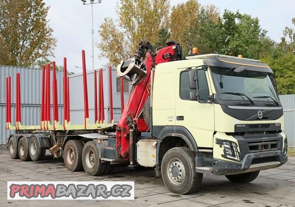 Volvo FMX 500, 6x6, EURO 6, H. RUKA PALFINGER EPSILON Q170 Z