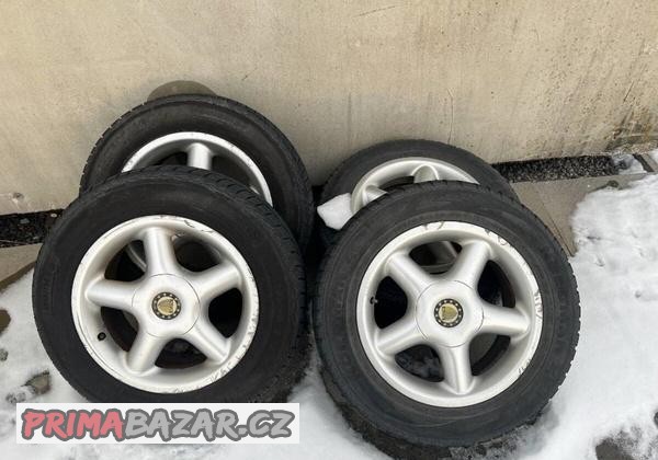 zimní pneu s ALU koly 195/65 R15 5x114,3