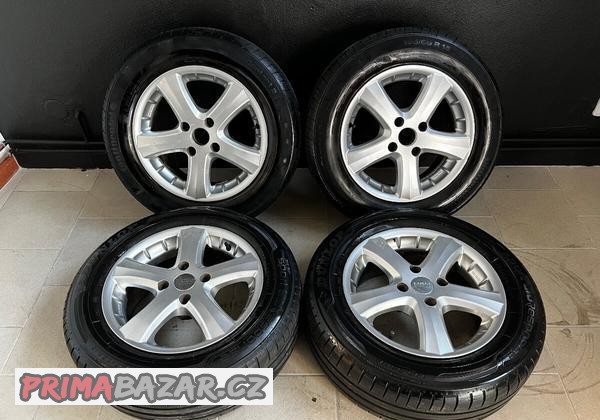 4x108 letní alu sada kol R15, 195/65/15, Peugeot