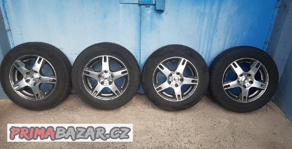 Prodam alu kola 5x114,3 195/65 R15 ET40 letni