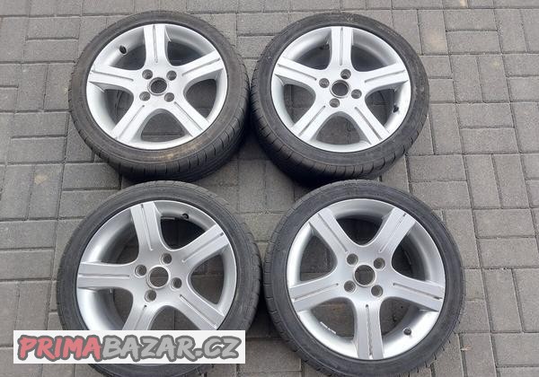 Alu disky s pneu Continental 195/45 R16. Mazda, Opel, Peugot