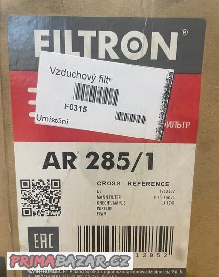 Vzduch filtry BS01-077, BS01-066, AR 285/1