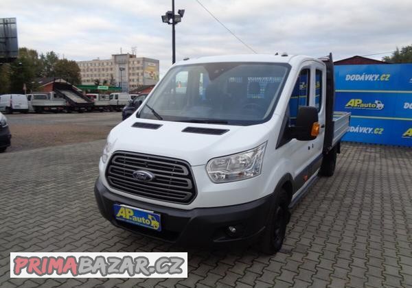 FORD TRANSIT 7MÍST DVOJKABINA VALNÍK KLIMA 2.2TDCI