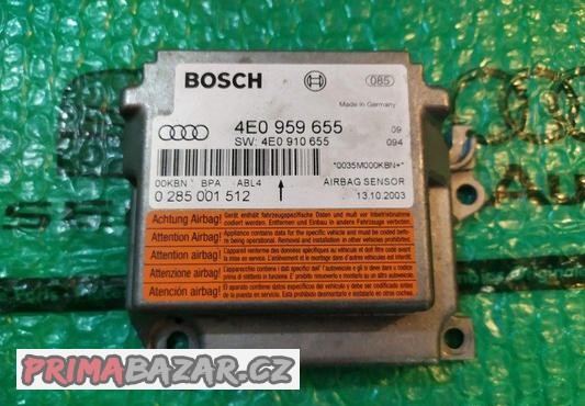 Audi A8 4E jednotka Airbagů-TOP