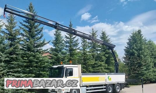 Mercedes-Benz Actros 2541 6x2 - valník s hydraulickou rukou