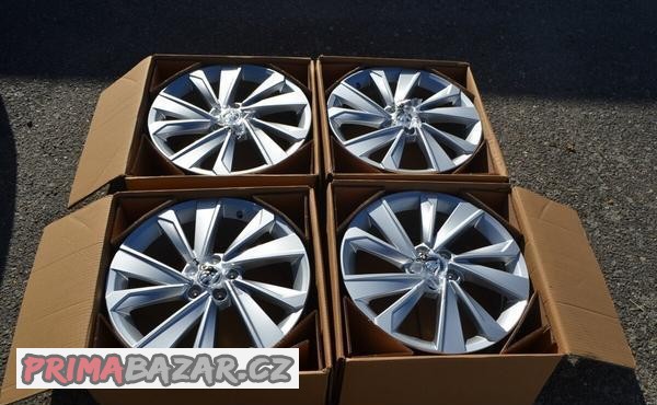 4ks Nové orig.alu disky Škoda Fabia IV 7Jx17, 5x100, ET51