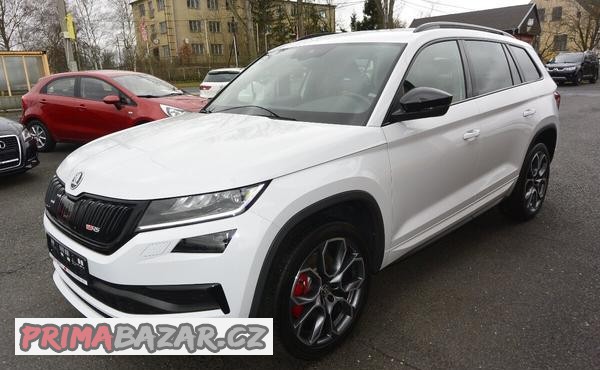 PRODÁM Škoda Kodiaq 2.0TDi RS 4x4 DSG TOP POUZE 82TIS.KM