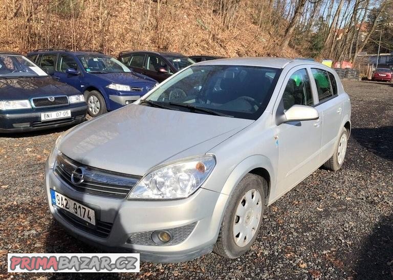 Opel Astra H 1.4 16V 66kW klima 180tkm nové ČR 2008 serviska
