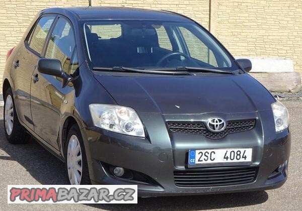 Toyota Auris 1.6 VVTi r.v.2007 Koupeno v ČR (91 kw)