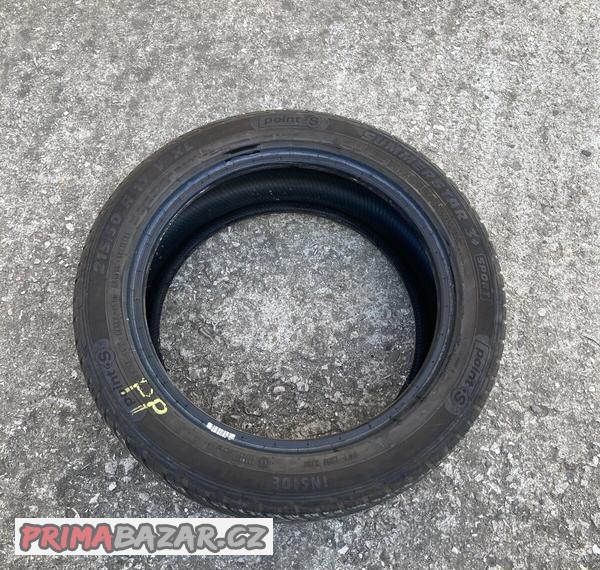 1ks letní pneu POINTS - 215/50/17 Y XL vzorek 6,5mm