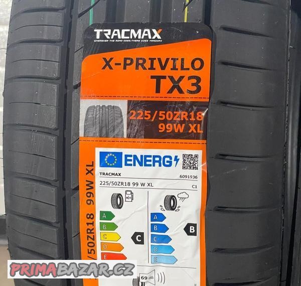 NOVÉ Letní pneu 225/50 R18 99W XL Tracmax