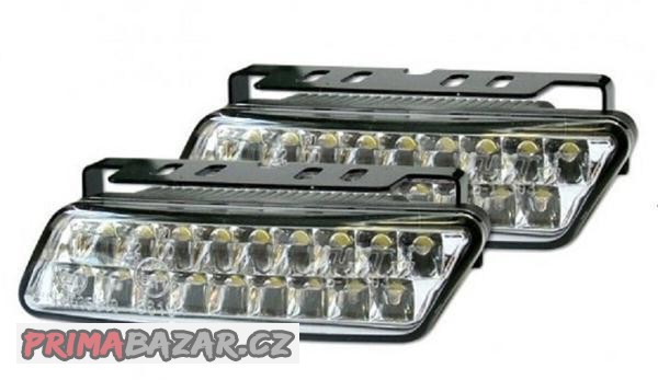 Světla denního svícení RL hom.18 LED 10cm on/off 12/24V.