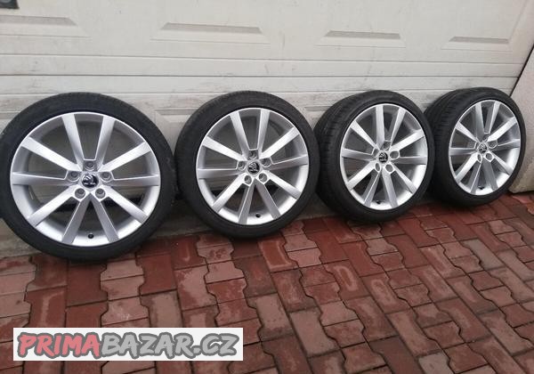 alu Škoda Octavia III RS letní 225/40/18,alu Alaris 18