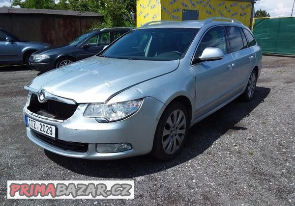 SUPERB II COMBI,2.0TDI 125KW,DSG,KLIMA,XENON,NAVI,POJÍZDNÉ