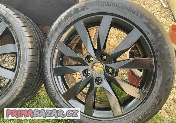 CRYSTAL orig Alu disky VW 5x112 6jx r17 ET 48 205 50 17 letn