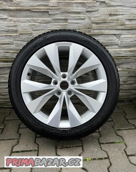 Originální kola Škoda Superb 5x112 R18 ZIMNÍ č.F55