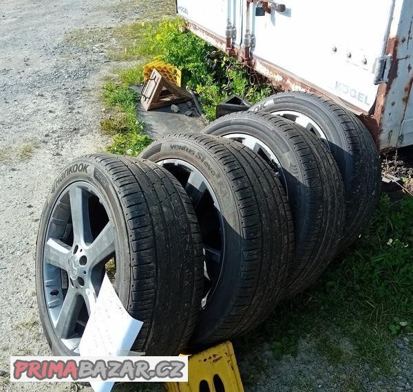 Alu disky 5x112 + letní pneu