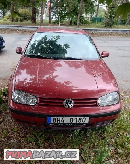 VW golf IV, 1.6i, STK plátna