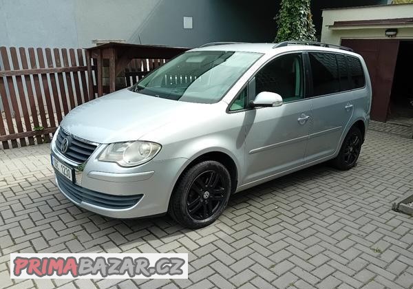 VW Touran 2006, 1,4 TSI 103kw, 7míst, po STK
