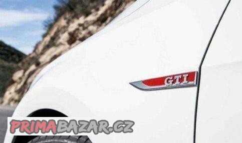 Napis znak logo GTD GTI napis na blatníky