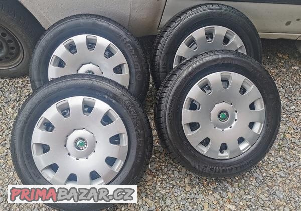 195/65 r15 letni kola skoda 5x100