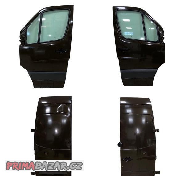 Všechny dveře černohnědá barva VW Crafter 2E L4H2 r.v. 2012