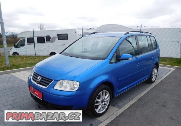 Volkswagen Touran 1.6 MPi, 75 kW, Aut. Klimatizace