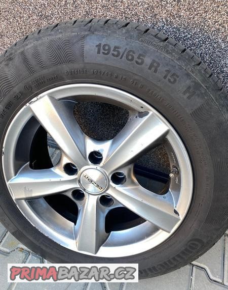 Al disky DEZENT+ pneu 195/65 R 15  91H