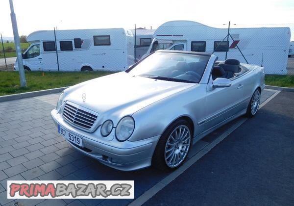 Mercedes-Benz CLK 200 2.0 i Avantgarde Cabrio, 100 kW, Kůže