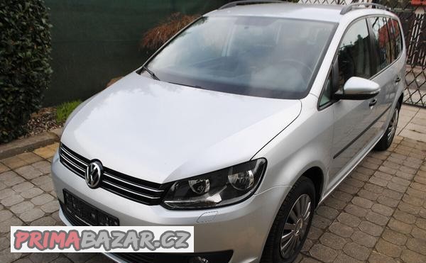 VW TOURAN 1.6TDi 77kW - po 1. majiteli