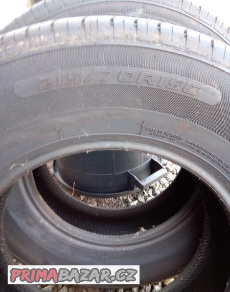 Letní pneu. 215/70 R15 c