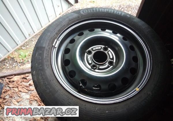 4 letní kola Ford Ka + s ventily hlídání tlaku