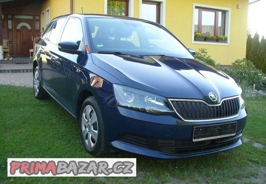 Škoda Fabia kombi III 1.0MPI Ambition, 55kW, r.v.2017